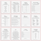 Printable 70th Birthday Games for Her Born in 1955 by LittleSizzle