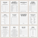 Born in 1956 70th Birthday Party Games Bundle For Men by LittleSizzle