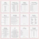 Printable 70th Birthday Games for Her Born in 1956 by LittleSizzle
