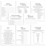 Born in 1964 Birthday Games for Her Printable by LittleSizzle