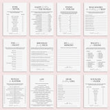 Printable 40th Birthday Games for Her Born in 1986 by LittleSizzle