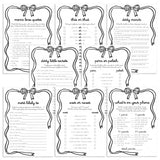 Bow Galentine's Day Games Bundle Printable by LittleSizzle