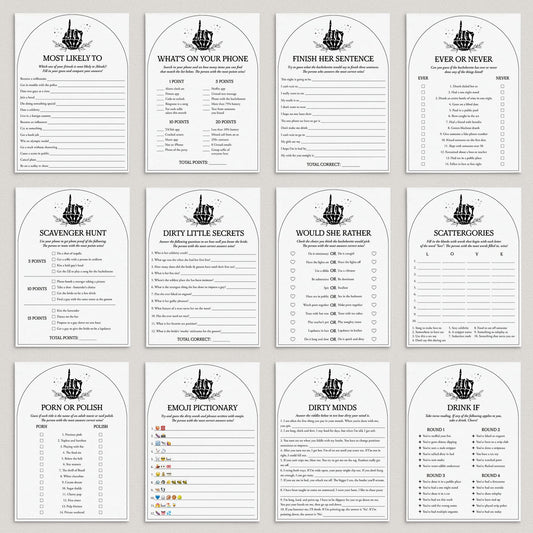 Bride or Die Bachelorette Games Printable by LittleSizzle