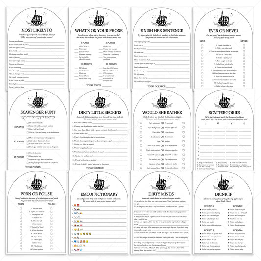 Bride or Die Bachelorette Games Printable by LittleSizzle