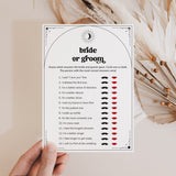 Sun Moon and Stars Wedding Shower Games Bundle Written In The Stars Theme