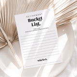 Retirement Bucket List Printable | Digital Download