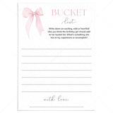 Birthday Bucket List Cards for Her Printable by LittleSizzle