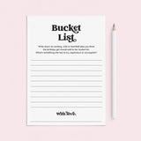 Birthday Bucket List Ideas for Her Printable by LittleSizzle