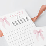 Birthday Bucket List Cards for Her Printable
