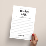 Retirement Bucket List Printable | Digital Download
