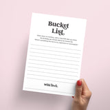 Birthday Bucket List Ideas for Her Printable