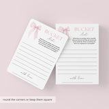Birthday Bucket List Cards for Her Printable