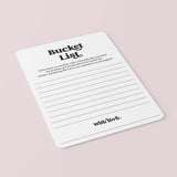 Birthday Bucket List Ideas for Her Printable