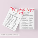 Pink Hearts Valentines Games Bundle Printable