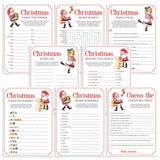 Printable Christmas Games Bundle + FREE Secret Santa Questionnaire by LittleSizzle
