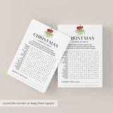 Christmas Word Search Printable with Hidden Message