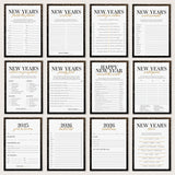 2025 2026 New Year's Eve Party Games Bundle Printable by LittleSizzle