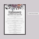 Superstition Trivia Questions and Answers Printable