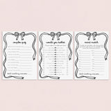 Couples Quiz Games Printable Couple Date Night Games by LittleSizzle