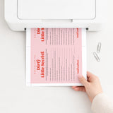 Pink and Red Bachelorette Game Bundle Printable