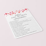 Printable Adult Ladies Night Game Dirty Little Secrets
