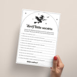 A Witch Is Getting Hitched Party Game Printable Dirty Little Secrets