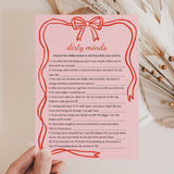 Coquette Bachelorette Games Bundle Printable