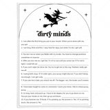 Lets Go Witches Party Game Dirty Minds Printable by LittleSizzle