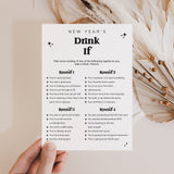 New Year's Party Drinking Game Printable