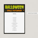 Halloween Emojis Game Printable | Monster Theme