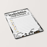 Halloween Emoji Quiz with Answers Printable