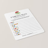 Modern Minimalist Christmas Games Bundle Printable