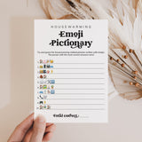 Housewarming Party Game Emoji Pictionary with Answers Digital Download