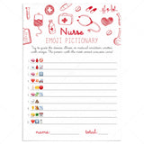 Nurse Emoji Game with Answers Printable by LittleSizzle