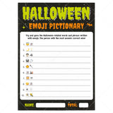 Halloween Emojis Game Printable | Monster Theme by LittleSizzle