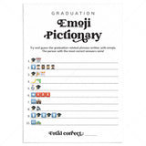 Printable Graduation Emoji Pictionary Answers Included by LittleSizzle