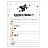 This Witch Is Getting Hitched Bridal Shower Emojis Game Digital Download by LittleSizzle