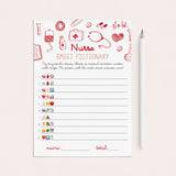 Nurse Emoji Game with Answers Printable by LittleSizzle