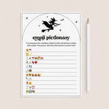 This Witch Is Getting Hitched Bridal Shower Emojis Game Digital Download by LittleSizzle