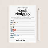 Printable Graduation Emoji Pictionary Answers Included by LittleSizzle