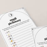 Emoji Pictionary Game for Halloween Party | Celestial Theme