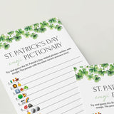 Emoji Pictionary for St Patricks Day Party Printable