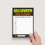 Halloween Emojis Game Printable | Monster Theme