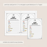 Celestial Bachelorette Party Games Bundle Printable
