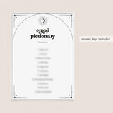 Celestial Bachelorette Party Games Bundle Printable