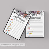 Halloween Bachelorette Party Emoji Game with Answer Key