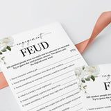 Family Feud Engagement Questions and Answers Printable