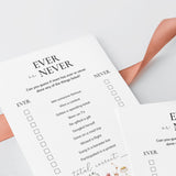 Mother's Day Ever or Never Game Has Mom Ever Printable