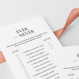 Ever or Never Office Edition | Printable Office Party Game Cards