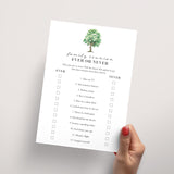 Printable Family Reunion Icebreaker Game Ever or Never